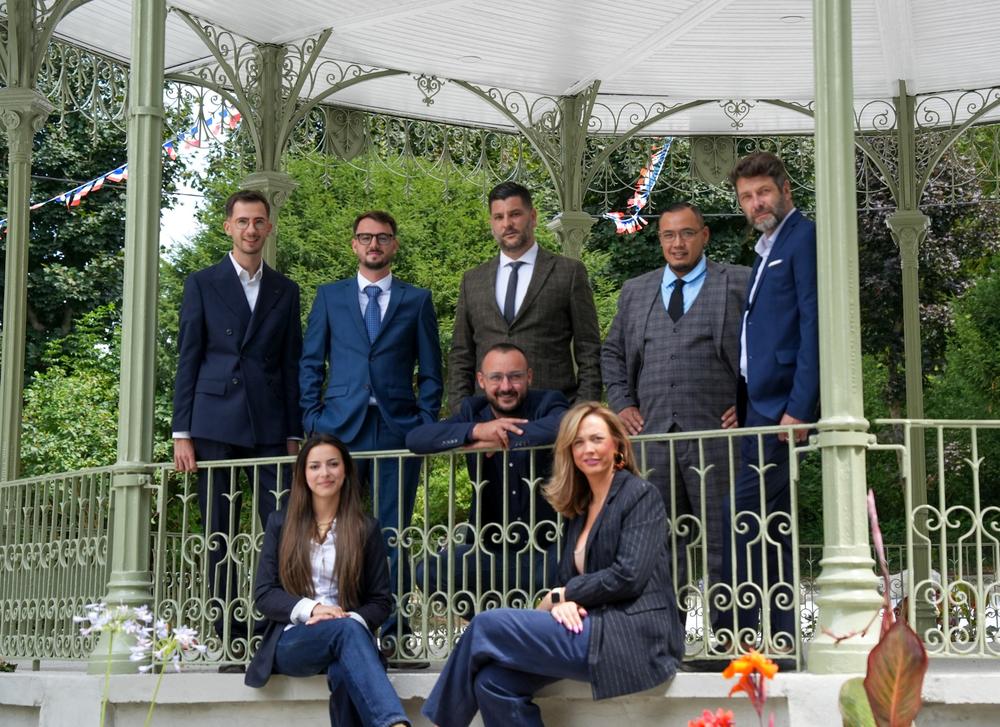 l'équipe de l'agence Patrimoine Escaut